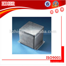 caja cuadrada de aluminio de fundición a presión a medida